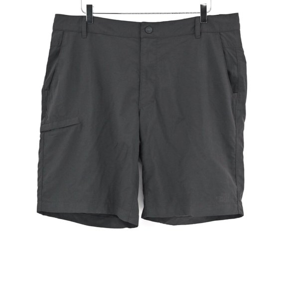 The North Face Other - THE NORTH FACE Mens Charcoal Gray Zipper Pockets Activewear Golf Shorts Size 38